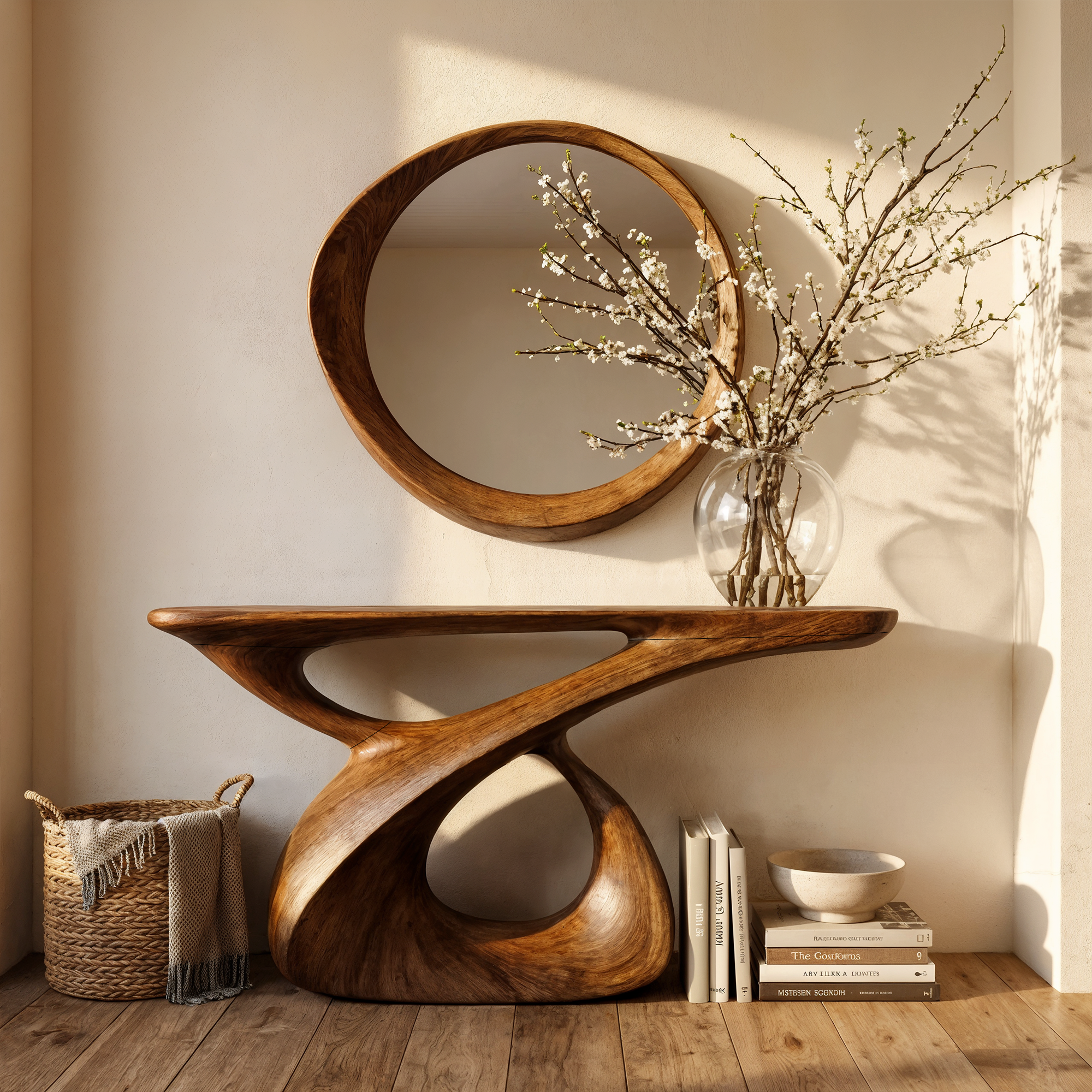 Mid Century Console Table Entryway And Hallway - view 1 of 8