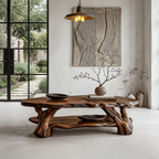 Nature Inspired Coffee Table With Sculptural Root Wood Design For Living Room - view 1 of 8