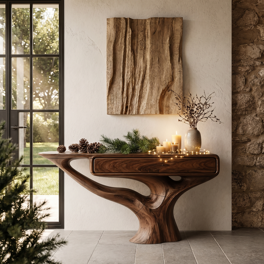 Modern Console Table With Storage Cabinet For Living Room - view 1 of 8