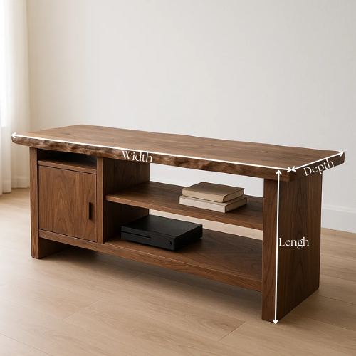 Handcrafted Solid Wood Console, Console Table - view 2 of 5