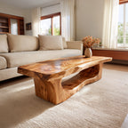 Organic Sculptural Coffee Table With Open Carved Base - view 4 of 8