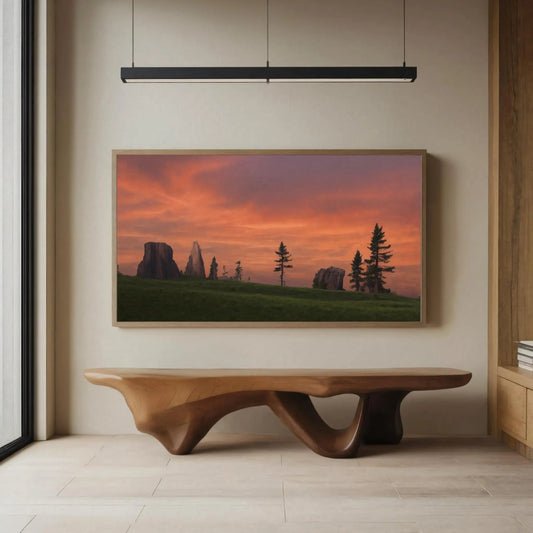 Modern Sculptural Bench With Flowing Design For Living Room - view 1 of 7
