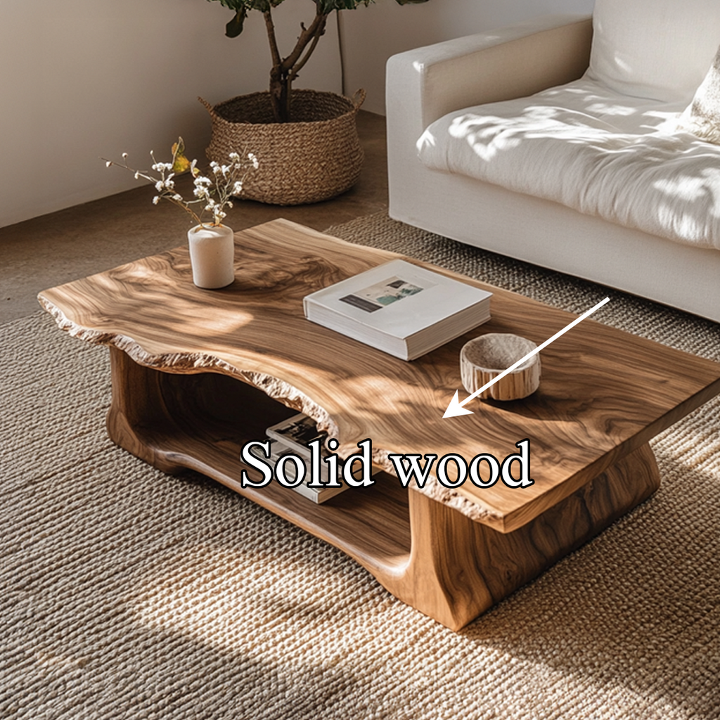 Rustic Handcrafted Coffee Table Living Room Or Reading Room - view 3 of 7