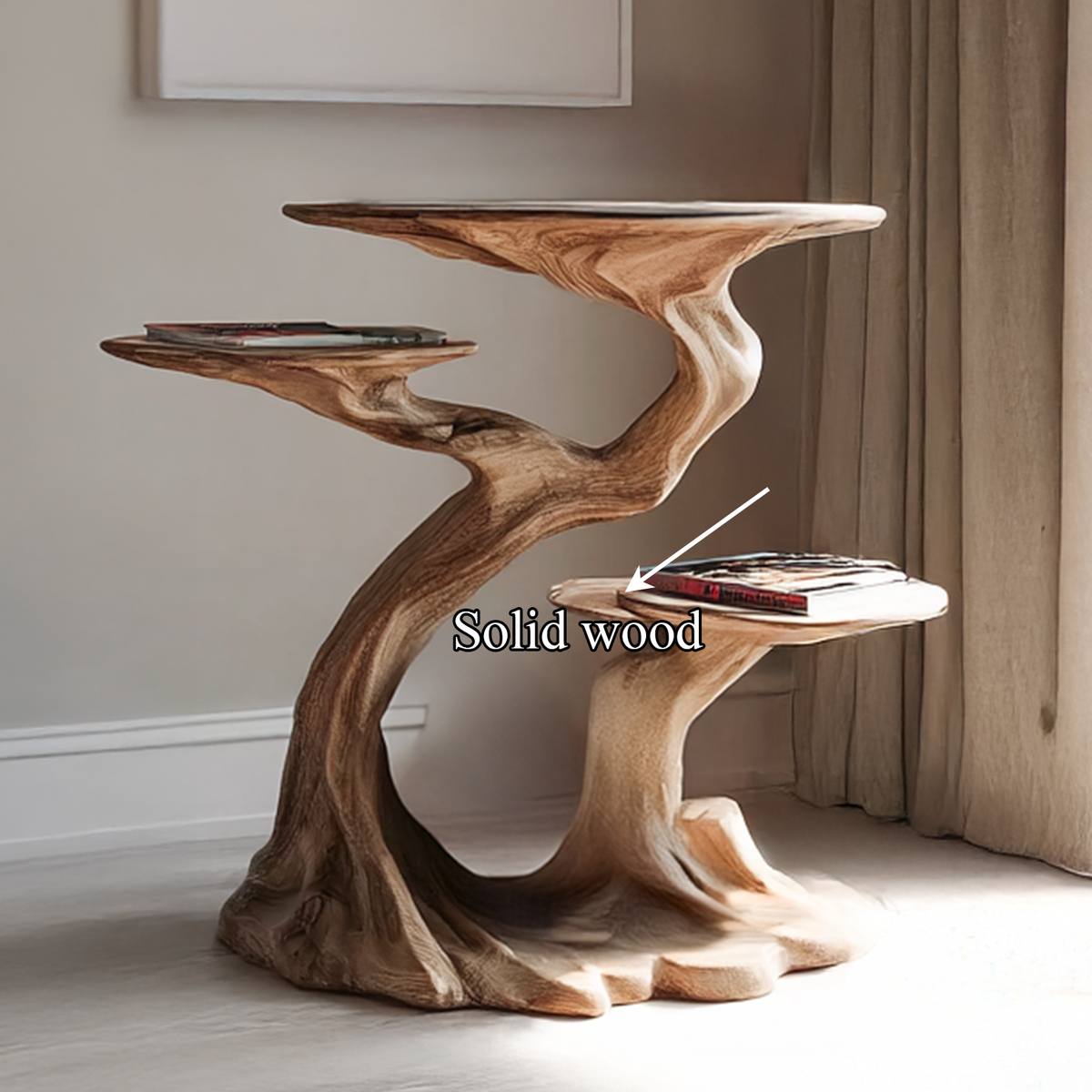 Rustic Branch End Table Bedroom - view 2 of 7