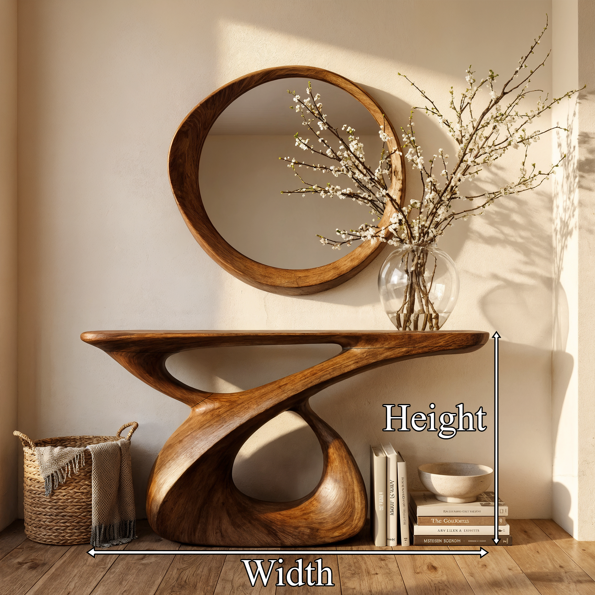 Mid Century Console Table Entryway And Hallway - view 8 of 8