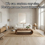 Sculptural Walnut Coffee Table with Curved Design and Open Shelf, Modern Living Room Decor - view 7 of 9