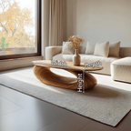 Flowing Sculptural Coffee Table with Continuous Curve Base - view 7 of 7