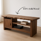 Handcrafted Solid Wood Console, Console Table - view 3 of 5