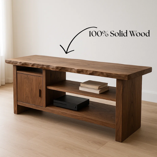 Handcrafted Solid Wood Console, Console Table - view 3 of 5