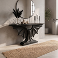 Modern Console Table Handcrafted Sculptural Design For Living Room Entryway - view 4 of 8
