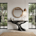 Nature Inspired Console Table With Tree Root Base For Entryway And Living Room - view 4 of 8