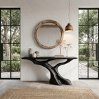 Nature Inspired Console Table With Tree Root Base For Entryway And Living Room - view 4 of 8