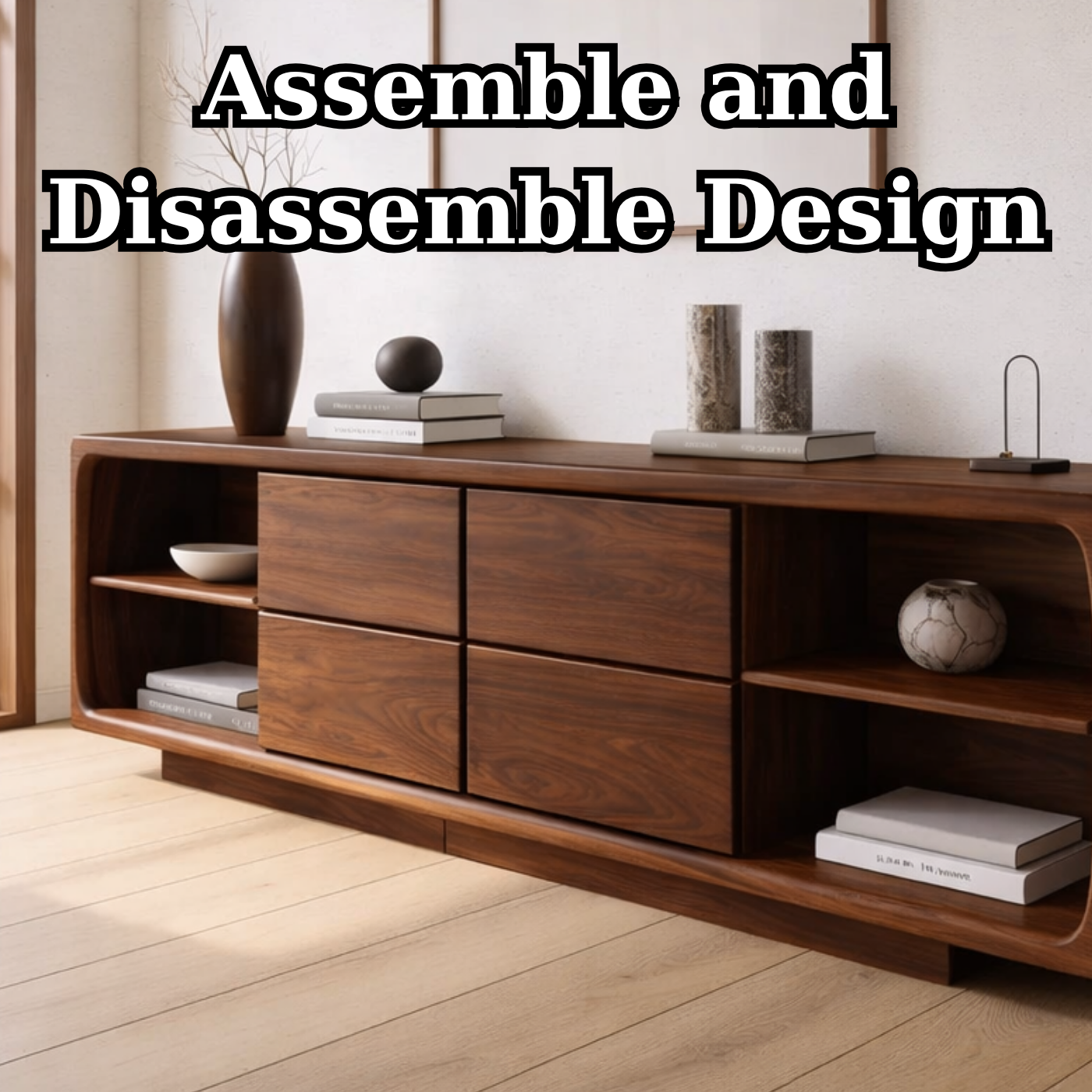 Solid Wood Console Table with Drawer Storage and Open Shelf Design for Modern Living Room - view 8 of 9