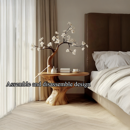 Rustic Bedside Table Bedroom And Living Room - view 2 of 8