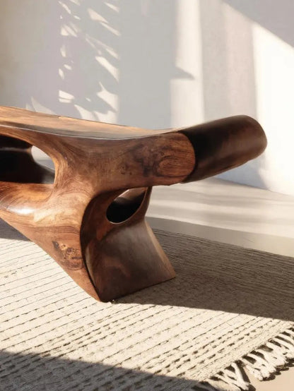 Artistic Bench For Living Room Or Entryway - view 5 of 8