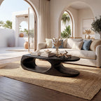 Organic Loop Coffee Table With Sculptural Open Base - view 2 of 8