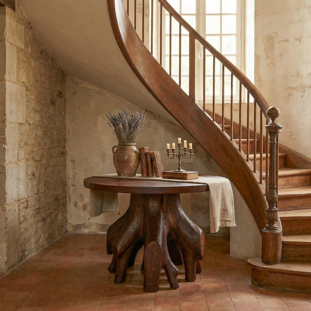 Organic Sculptural Foyer Table For Entryway Or Living Room - view 7 of 8