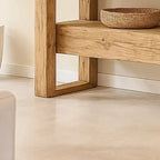 Handcrafted Solid Wood Console Table – Contemporary Organic Minimalism - view 5 of 5