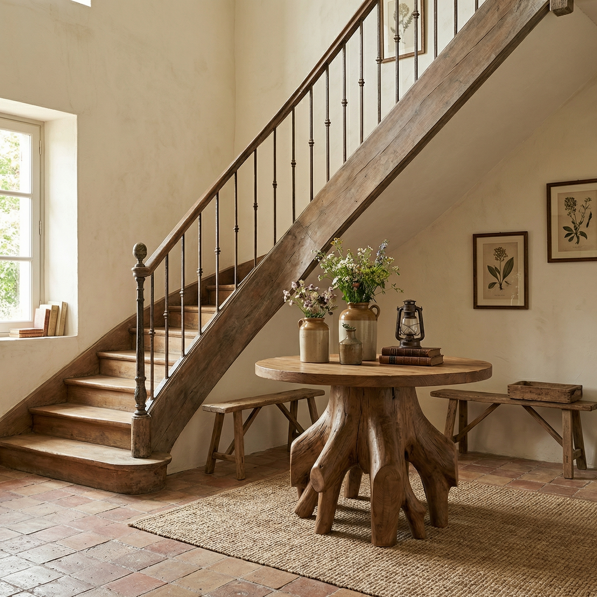 Organic Sculptural Foyer Table For Entryway Or Living Room - view 6 of 8