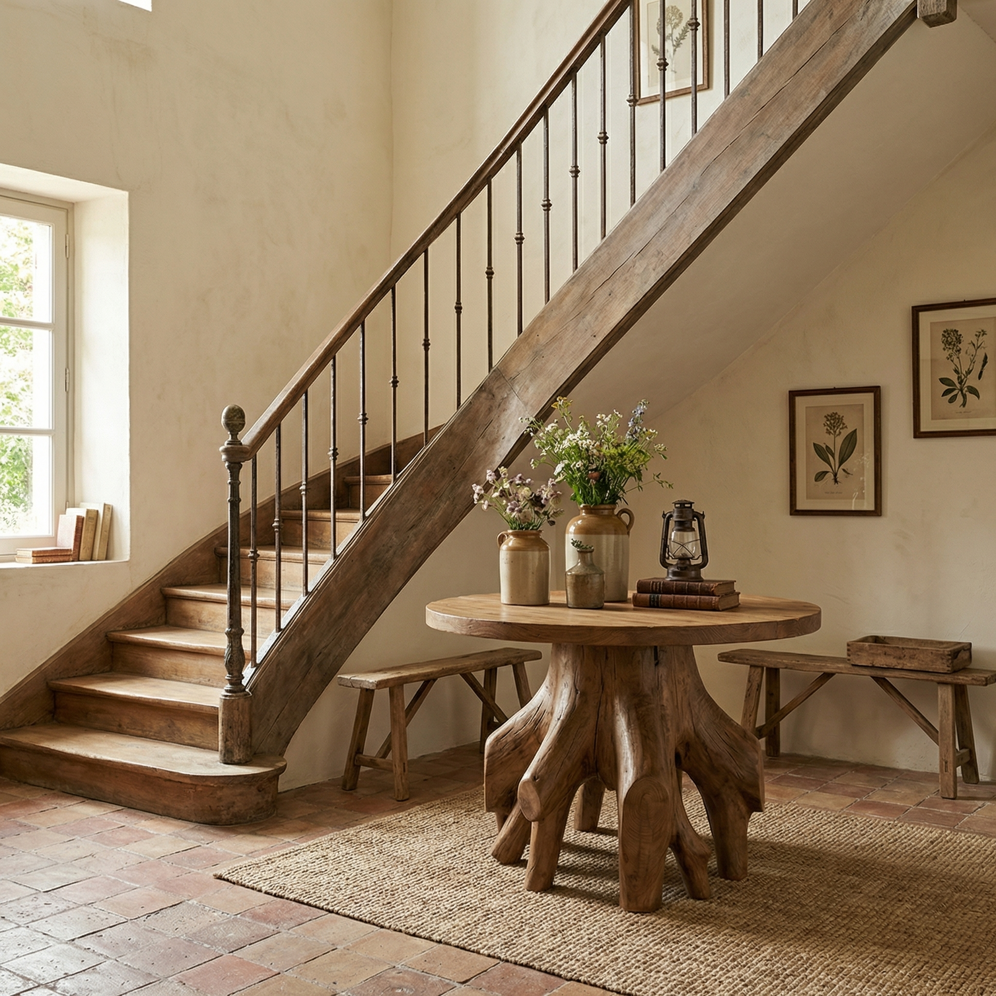 Organic Sculptural Foyer Table For Entryway Or Living Room - view 6 of 8