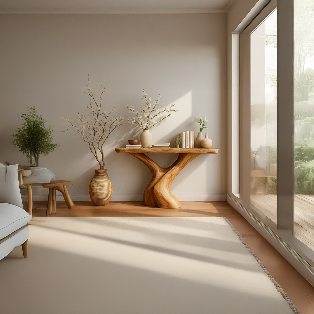 Mid Century Console Table Accent Entryway And Living Room - view 2 of 6
