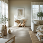 Coastal Rustic Organic Console Table Living Room And Bedroom - view 2 of 8