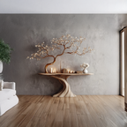 Midcentury Tree Console Table Entryway - view 3 of 8