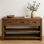 Handcrafted Solid Wood Console, Console Table - view 1 of 5