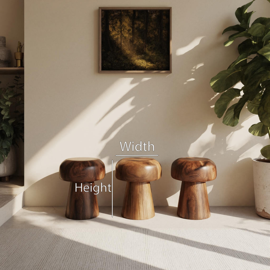 Modern Mushroom Stools For Living Room Or Bedroom - view 7 of 7