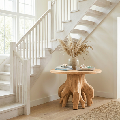 Organic Sculptural Foyer Table For Entryway Or Living Room - view 5 of 8