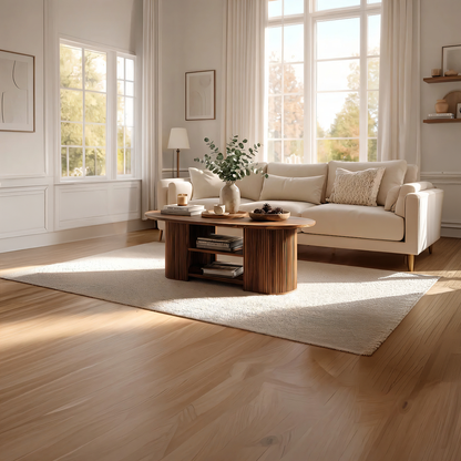 Oval Coffee Table with Fluted Base and Dual Shelf Storage - view 2 of 7