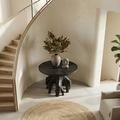 Organic Sculptural Foyer Table For Entryway Or Living Room - view 3 of 8