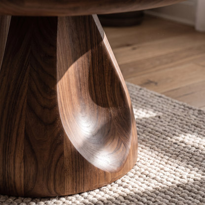 Contemporary Round Coffee Table Living Room Or Family Room - view 3 of 8
