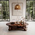 Nature Inspired Coffee Table With Sculptural Root Wood Design For Living Room - view 3 of 8