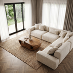 Modern Coffee Table With Built In Storage Shelf For Living Room - view 2 of 8