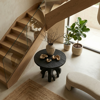 Organic Sculptural Foyer Table For Entryway Or Living Room - view 2 of 8