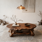 Nature Inspired Coffee Table With Sculptural Root Wood Design For Living Room - view 2 of 8