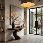 Organic Modern Console Table With Artistic Tree Root Base For Entryway - view 2 of 8