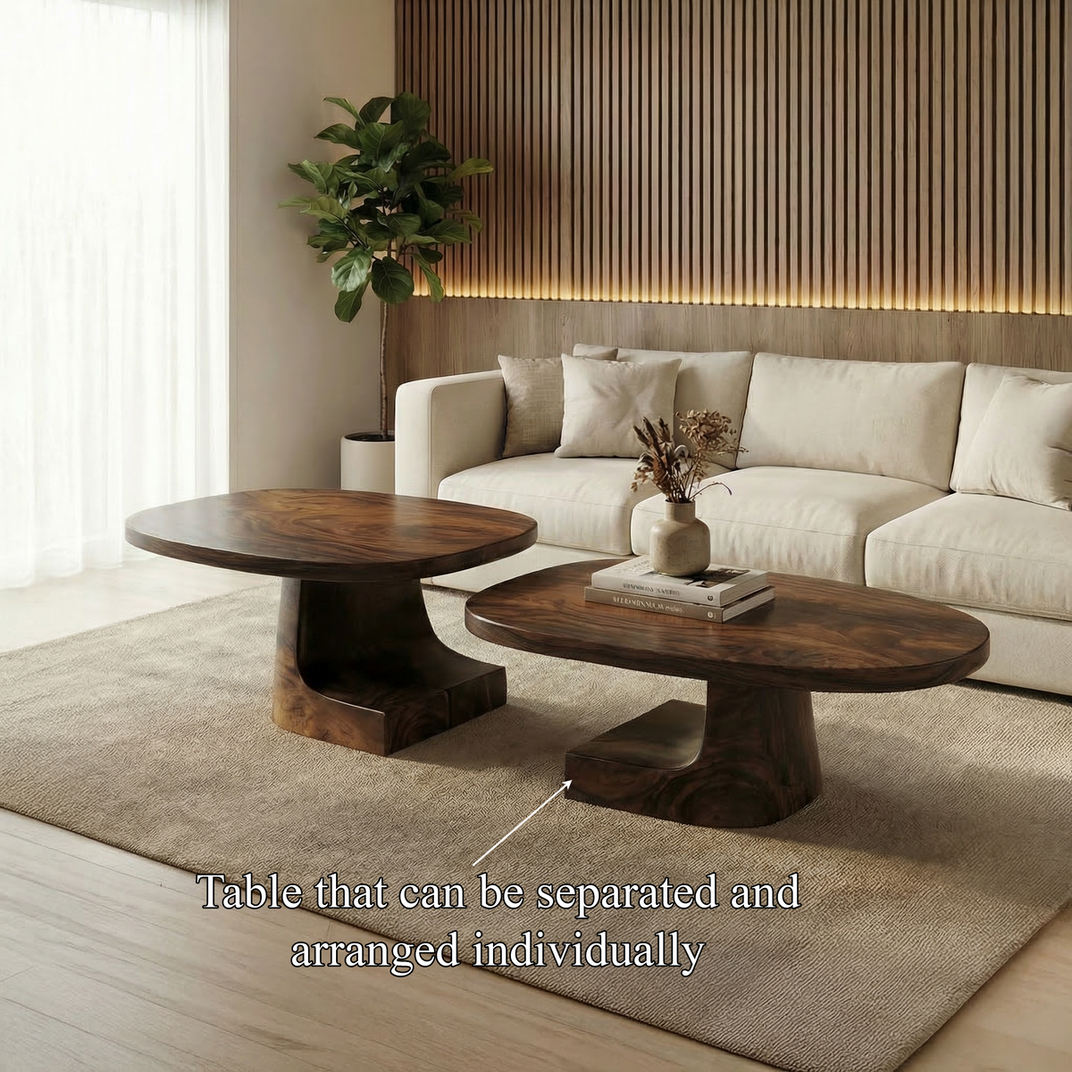 Modern Coffee Table Set For Living Room And Bedroom - view 4 of 8