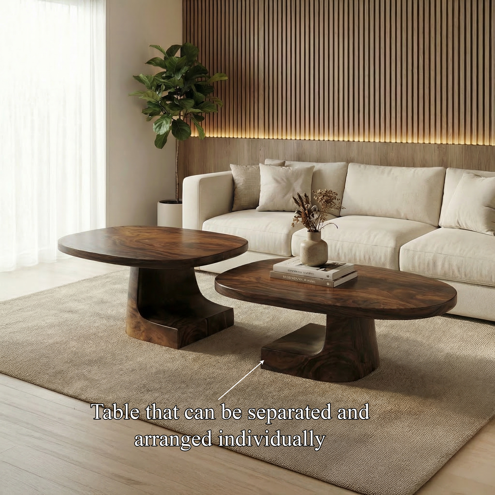 Modern Coffee Table Set For Living Room And Bedroom - view 4 of 8