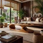 Organic Loop Coffee Table With Sculptural Open Base - view 7 of 8