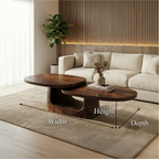 Modern Coffee Table Set For Living Room And Bedroom - view 8 of 8