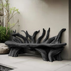 Mid Century Wooden Bench Outdoor Decor For Sleek Exteriors - view 4 of 8