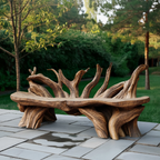 Mid Century Wooden Bench Outdoor Decor For Sleek Exteriors - view 6 of 8