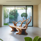 Handcrafted Branch Bench For Living Room Statement Pieces - view 6 of 8