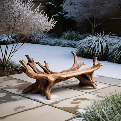 Handcrafted Live Edge Bench For Entryway Design - view 6 of 8