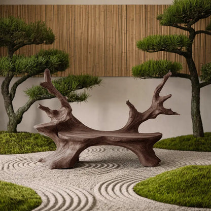 Mid Century Live Edge Bench For Elegant Living Room Accents - view 7 of 8