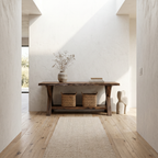 Rustic Console Table Farmhouse Sofa - view 3 of 8