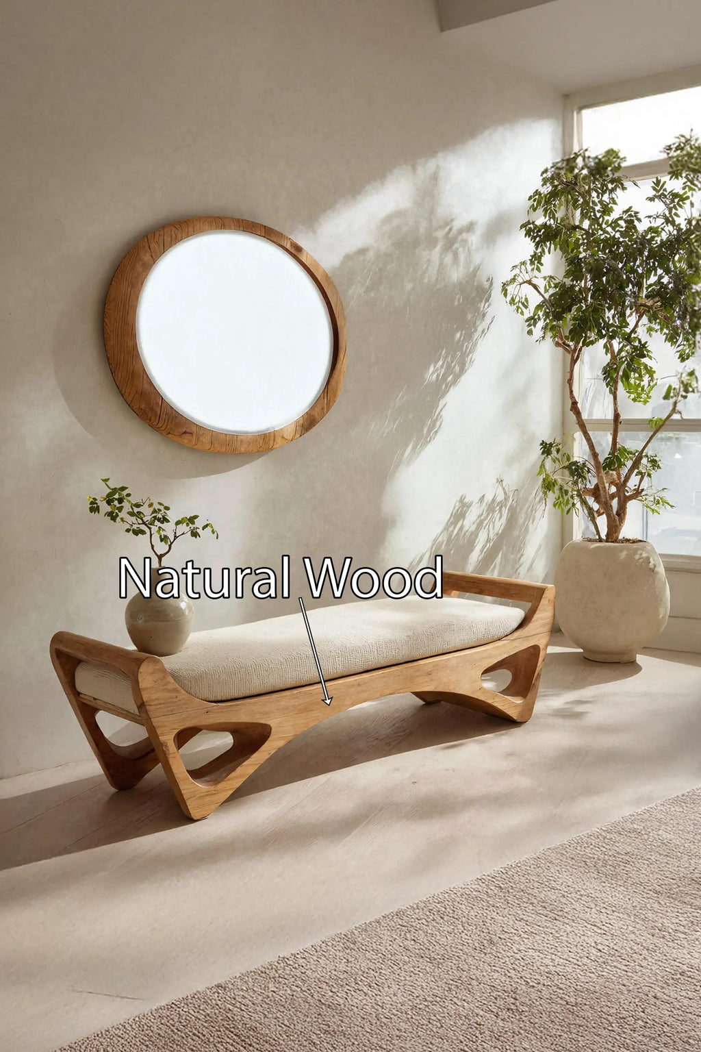 Handcrafted Bedroom Bench For Functional Furniture Styling - view 5 of 7