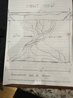 Handcrafted Solid Wood Console Table – Root-Inspired Organic Design for Luxury Living Spaces - view 5 of 6